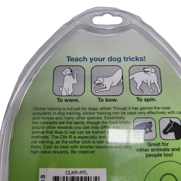 PetSafe Clik-R Click Training Tool For Dogs & Cats Purple Green - Picture 6 of 10